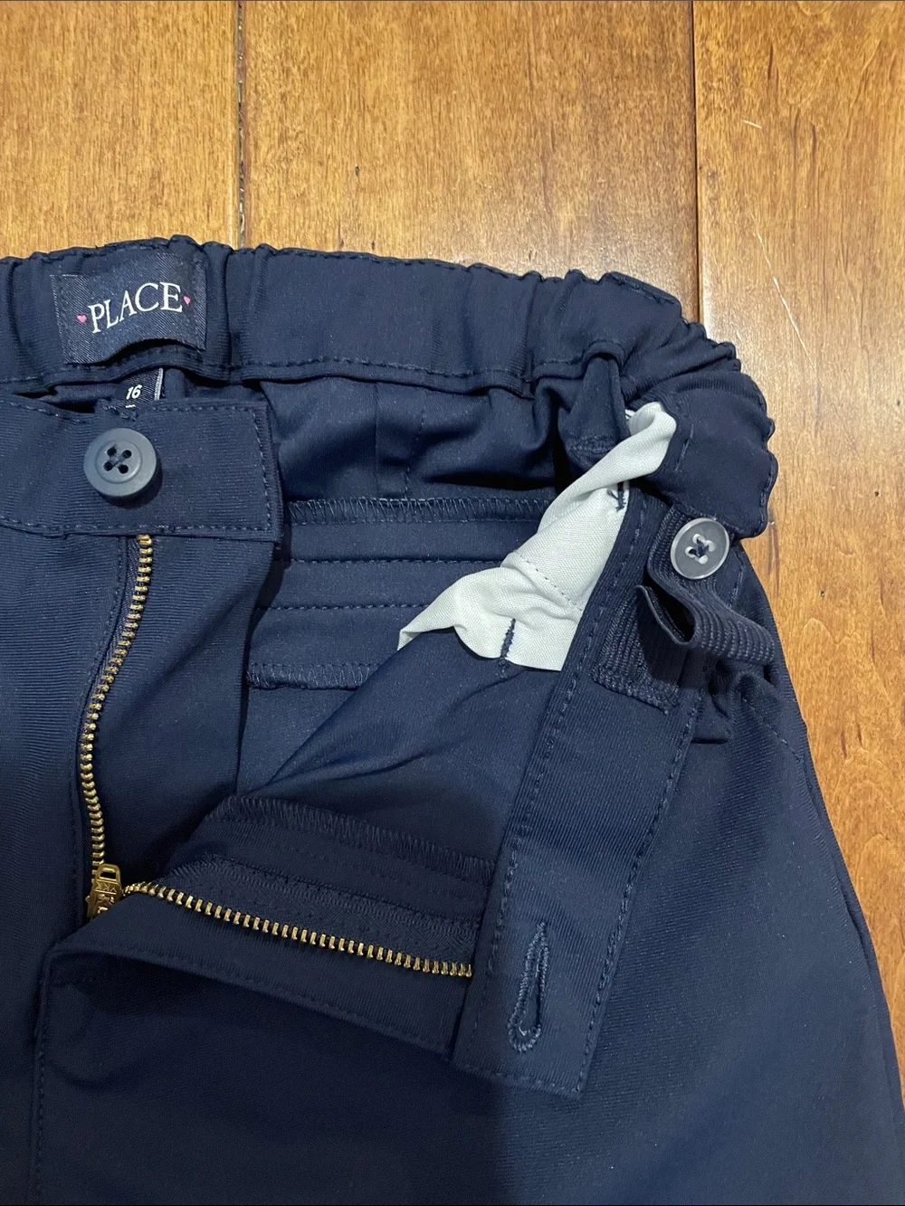 The Children's Place 2 pack Navy and Khaki Girl’s Dress Pants